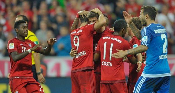  德甲揭幕战拜仁憾平法兰克福  